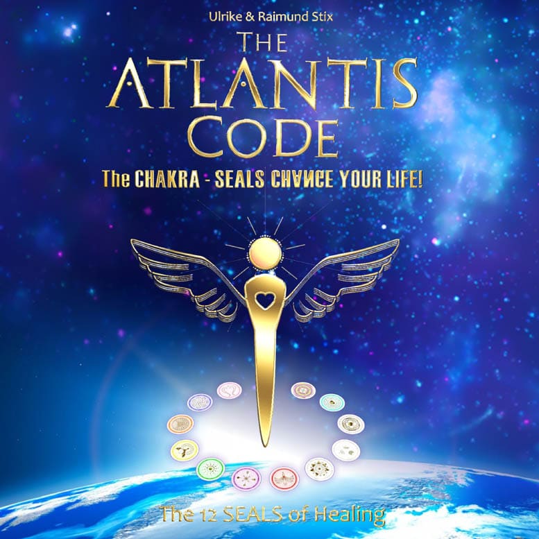 The ATLANTIS CODE, Chakra Set, incl. Discription, 120mm, english