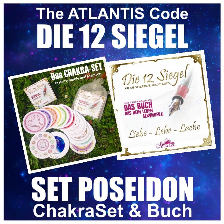 Die 12 Siegel ~ Set POSEIDON | 3-er Set