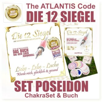 Die 12 Siegel ~ Set POSEIDON | Das eBook und das ChakraSet